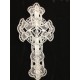 Handcrafted Lace Cross Bookmark